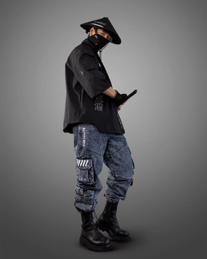 Kimo-Type 045 Black Lightweight Kimono