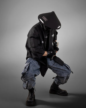 Kimo-Type 045 Black Lightweight Kimono