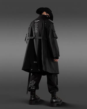 Kimo-Type 550 Black Long Kimono