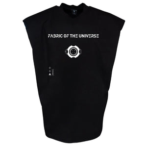 SMRI-X Black Oversized Sleeveless T