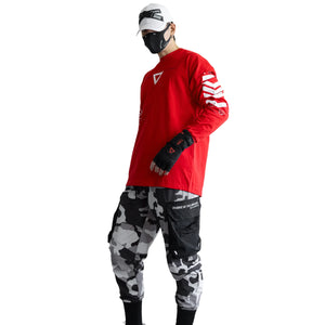 V3-3 Red Long Sleeve T