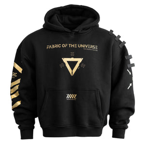V3-S Black Gold Oversized Hoodie