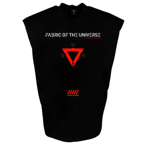 V3-S Black Red Oversized Sleeveless T