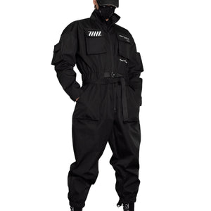 VJ-008 Black Villain Jumpsuit