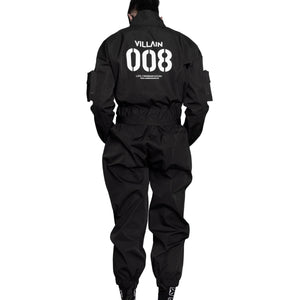 VJ-008 Black Villain Jumpsuit