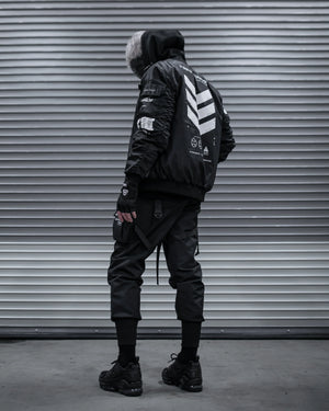 V3-3 Black Bomber Jacket