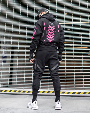 VRTB-02 Black Pink Hoodie