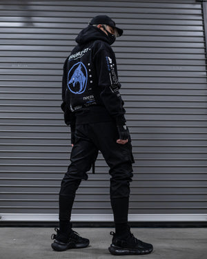 Bahamut-07 BL Black Hoodie