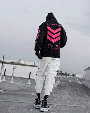 V3-3 Black Pink Hoodie