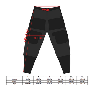 CG-Type 12X(U) Black Red Cargo Pants