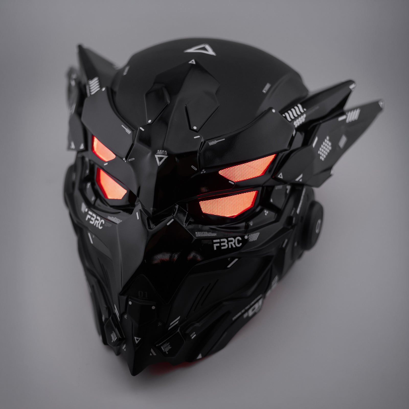 Adv Owl Black Cyber Helmet
