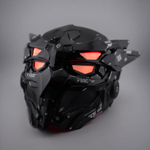 Adv Owl Black Cyber Helmet