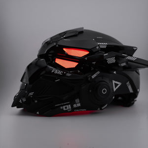 Adv Owl Black Cyber Helmet