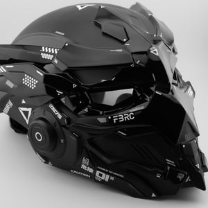 Adv Owl Black Cyber Helmet