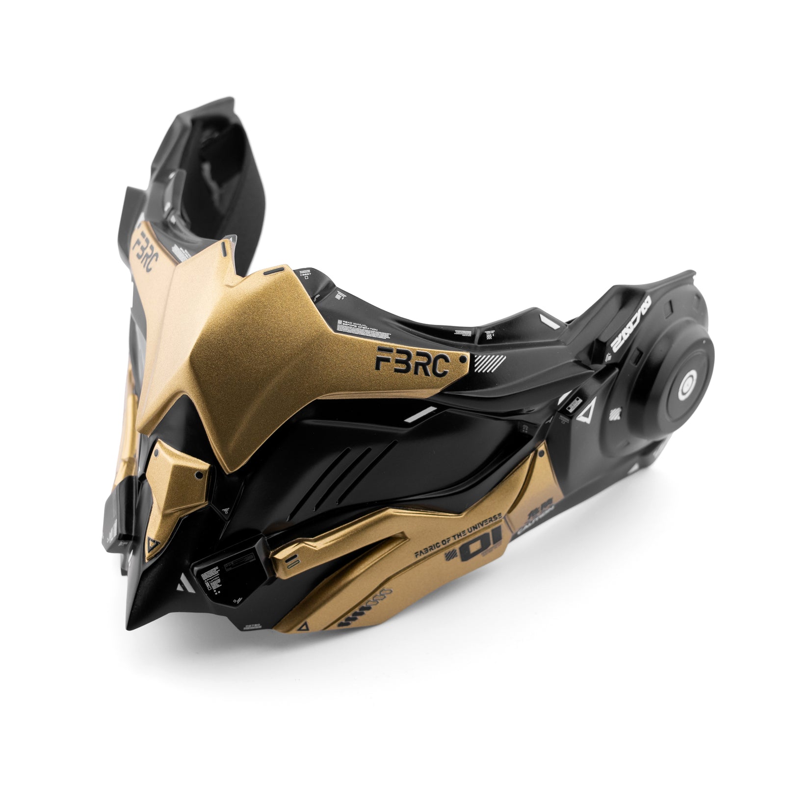 Adv Owl Gold Cyber Half Mask
