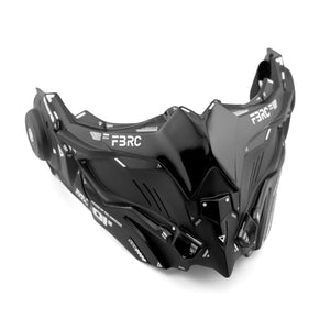 Adv Owl Black Cyber Half Mask