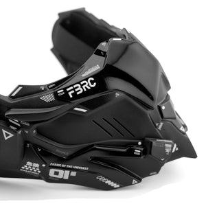 Adv Owl Black Cyber Half Mask