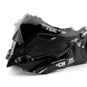 Adv Owl Black Cyber Half Mask