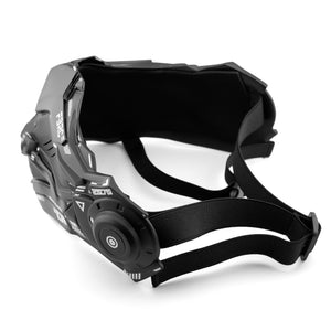Adv Owl Black Cyber Half Mask