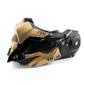 Adv Owl Gold Cyber Half Mask