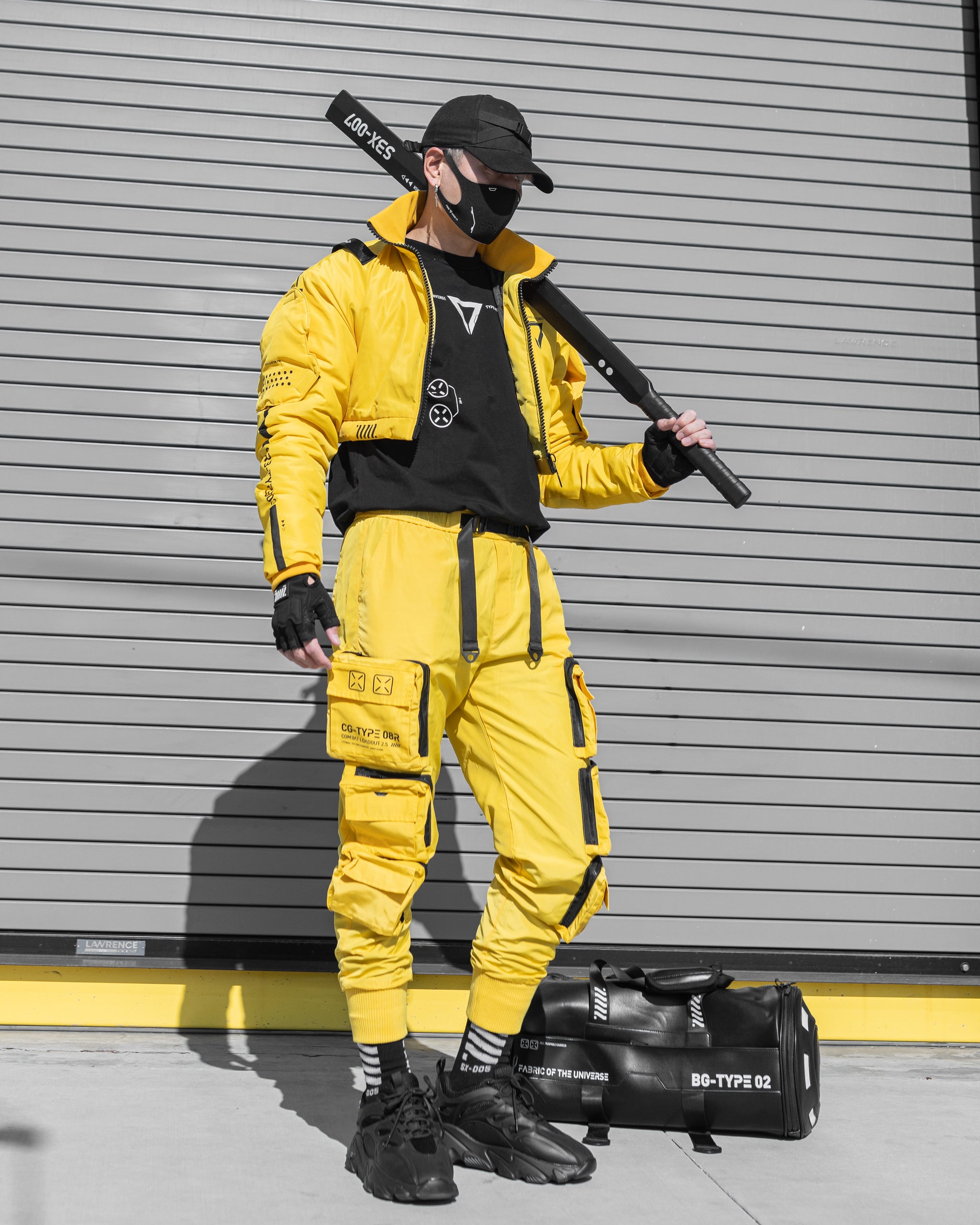 CG Type 08R Gold Cargo Pants Fabric of the Universe