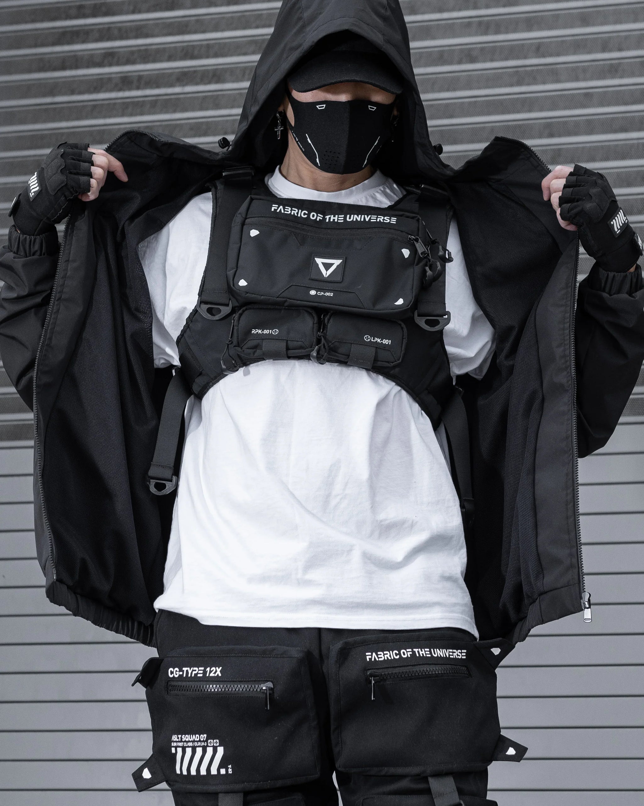 Dark Chest Rig CP-002 Black Chest Rig - Fabric of the Universe