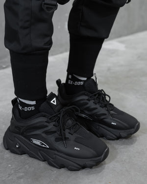 SN-Type 02A Black Sneakers (DMP)
