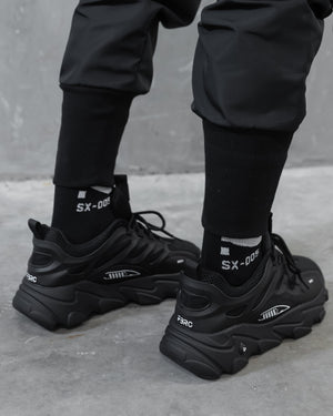 SN-Type 02A Black Sneakers (DMP)