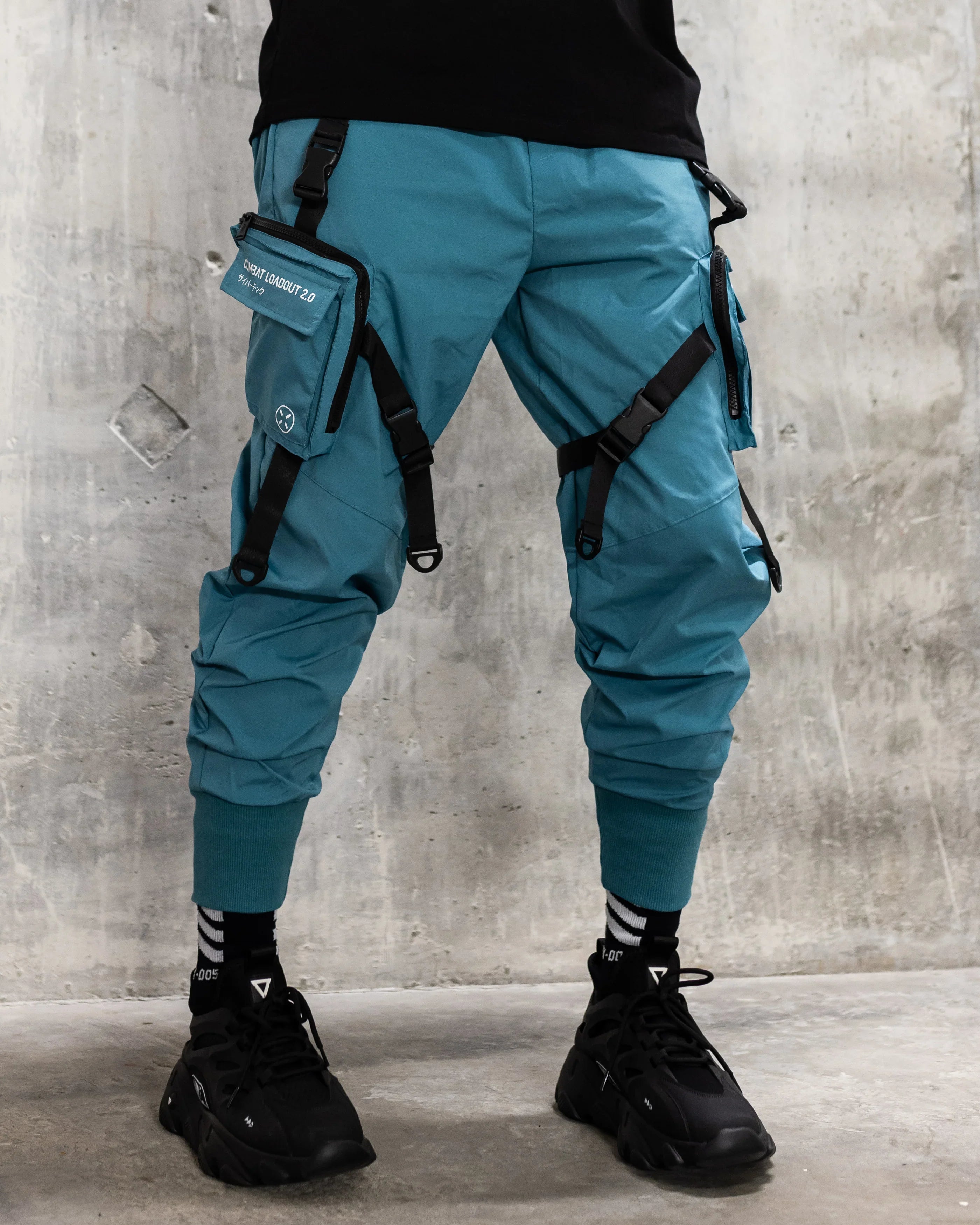 CG-Type 10F Teal Cargo Pants - Fabric of the Universe