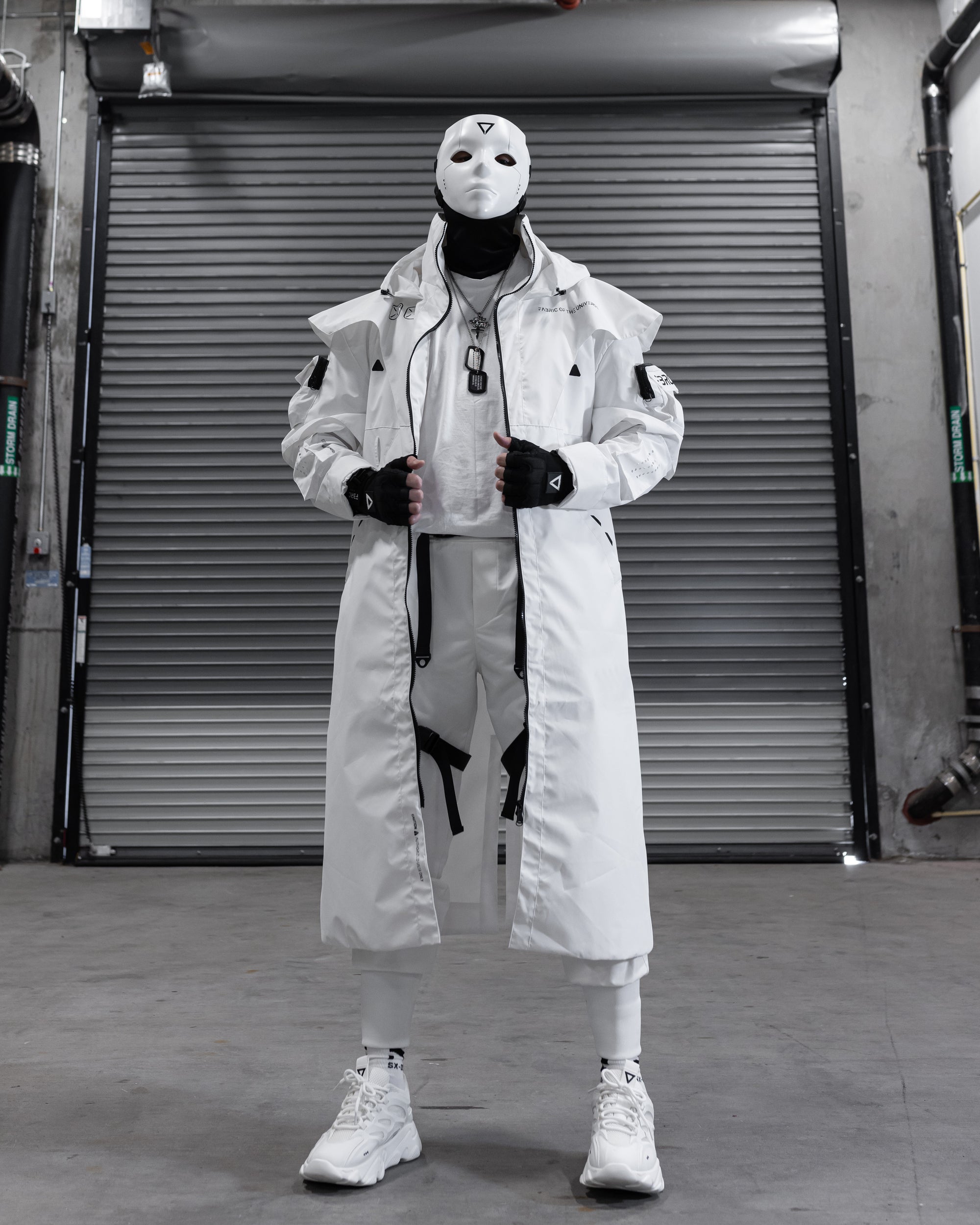 Cyberpunk Style Techwear Trench Coats | Futuristic Trench Cyberpunk Style Techwear Trench Coats | Futuristic Trench
