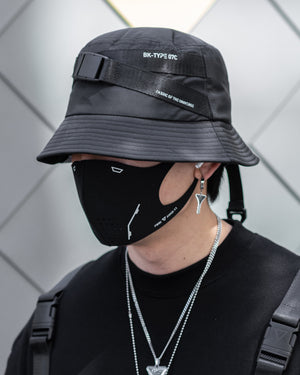 BK-Type 07C Black Bucket Hat