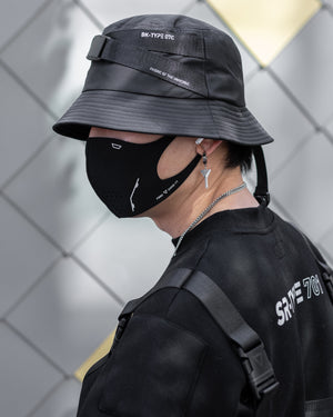 BK-Type 07C Black Bucket Hat