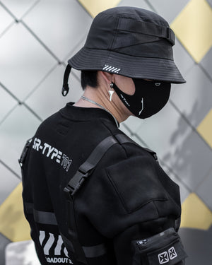 BK-Type 07C Black Bucket Hat