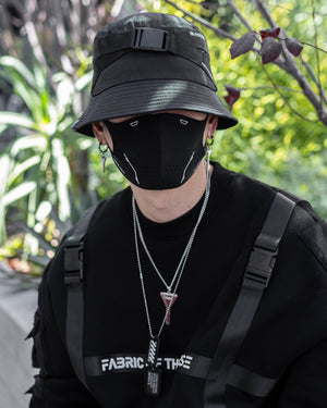 BK-Type 07C Black Bucket Hat