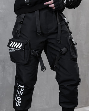 CG-Type 09S(U) Black Cargo Pants