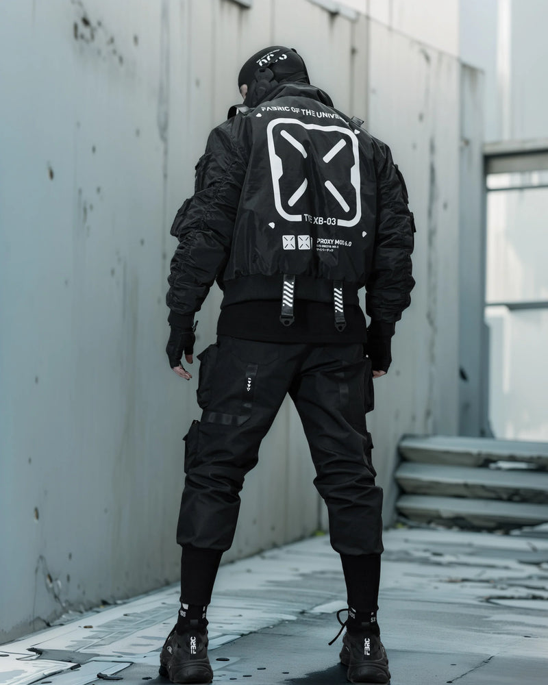 XB-03 Red Bomber Jacket