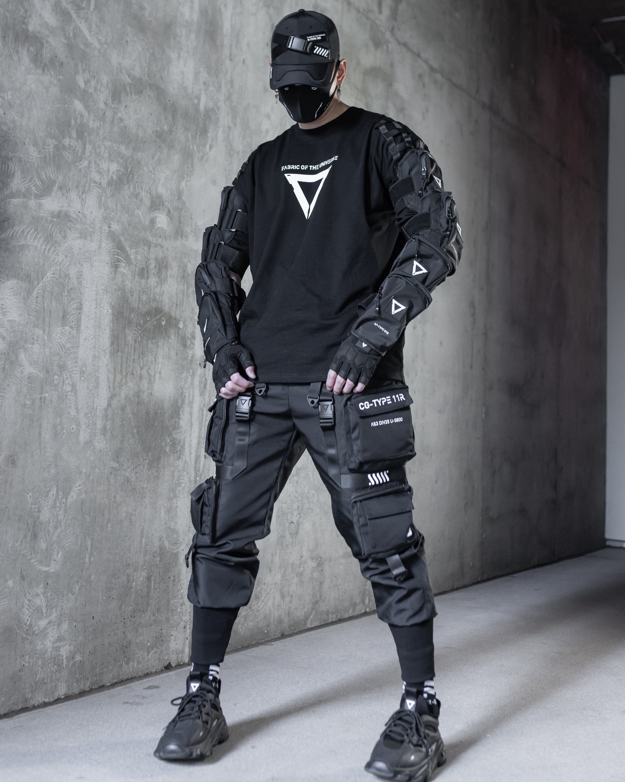 Futuristic Techwear Accessories | Cyberpunk Accessories - Fabric of the ...