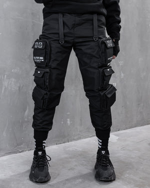 CG-Type 08R(U) Black Cargo Pants