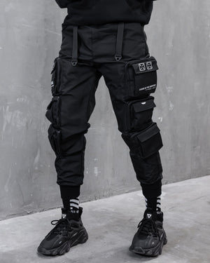 CG-Type 08R(U) Black Cargo Pants