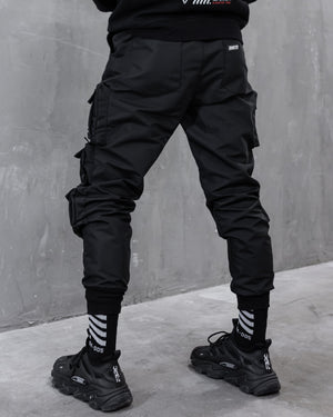 CG-Type 08R(U) Black Cargo Pants