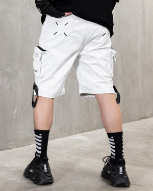 CGS-Type 35A White Cargo Shorts