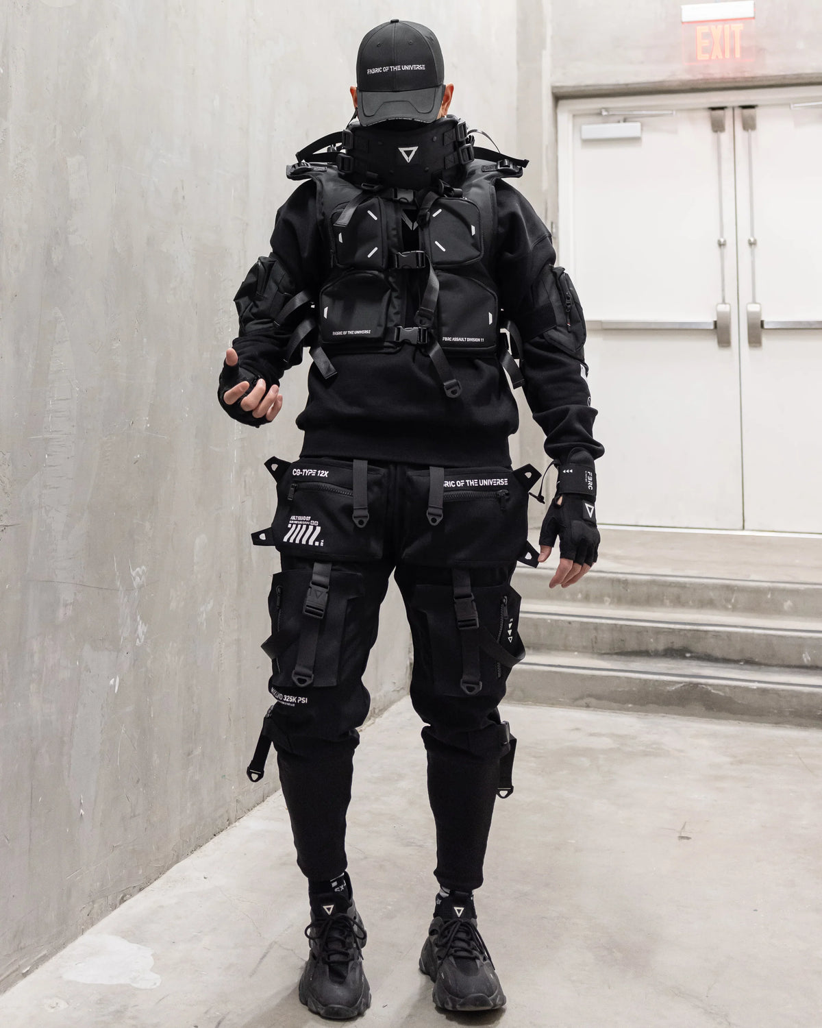 Futuristic Techwear Accessories Cyberpunk Accessories Fabric of the