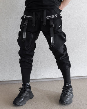 CG-Type 13N Black Cargo Pants