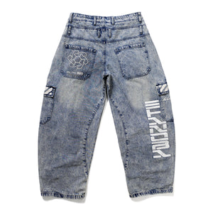 BRE-Type 009 Acid Barrel Denim Pants
