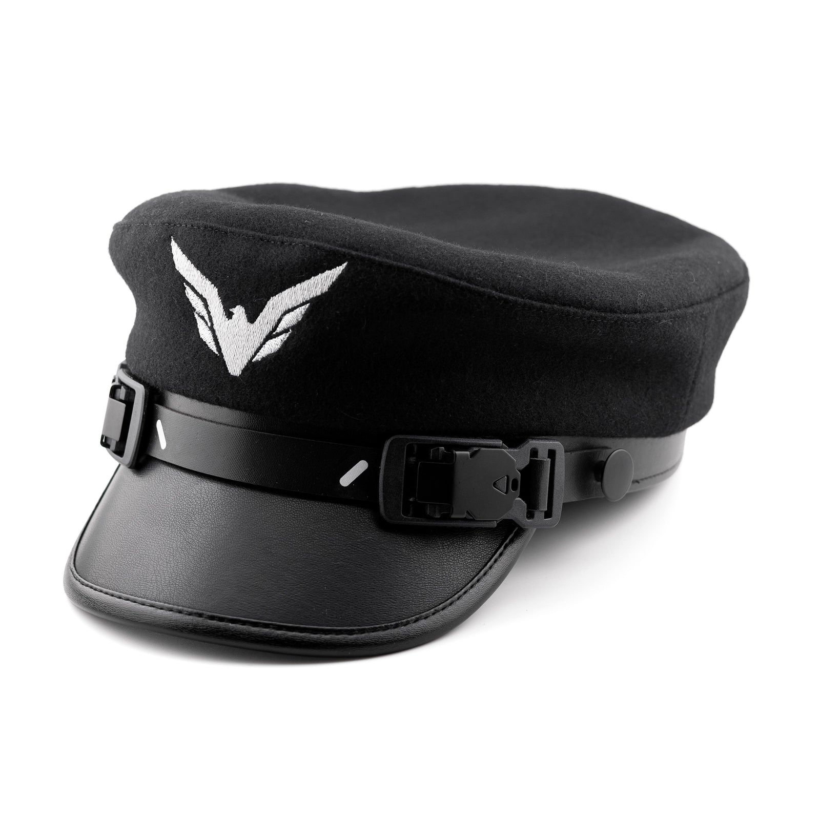 CPT-Type 0100A Black Captain's Hat