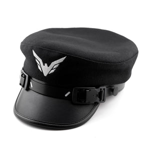 CPT-Type 0100A Black Captain's Hat