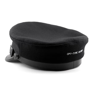 CPT-Type 0100A Black Captain's Hat