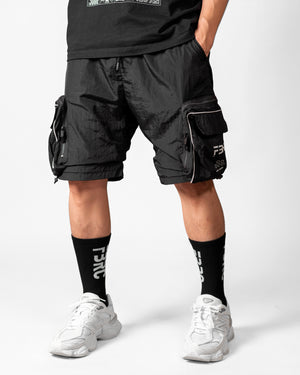 CGS-Type 45G Black Cargo Shorts