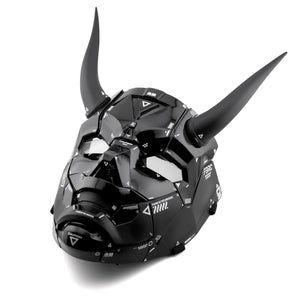 Genova Reborn Upper Demon Black Mask