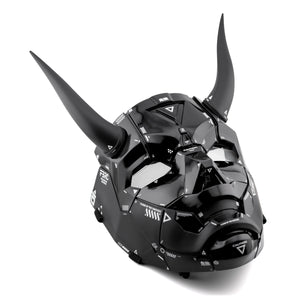 Genova Reborn Upper Demon Black Mask